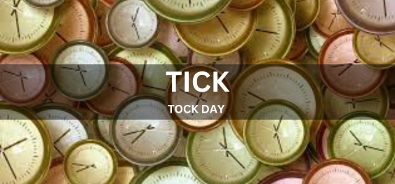TICK TOCK DAY  [टिक टॉक दिवस]